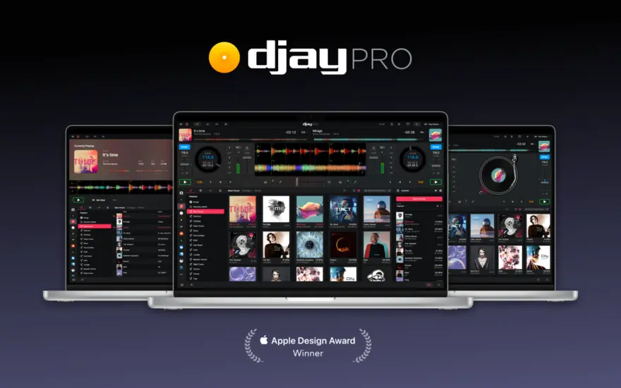 لقطة شاشة لتطبيق djay Pro 5.6.7 – قم بتحويل جهاز Mac الخاص بك إلى نظام DJ متكامل