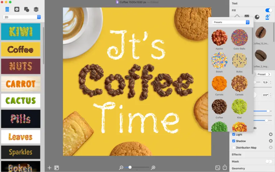 لقطة شاشة لتطبيق Art Text 4.5.10 – قم بإنشاء عناوين وشعارات وأيقونات ولافتات وأزرار عالية الجودة