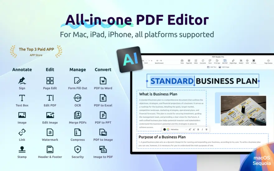 لقطة شاشة لتطبيق PDF Reader Pro 5.3.5 – تطبيق محرر PDF