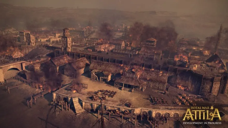 لقطة شاشة لتطبيق Total War : ATTILA 1.6.0 – لعبة إستراتيجية تعتمد على تبادل الأدوار مع تكتيكات في الوقت الفعلي [ARM فقط]