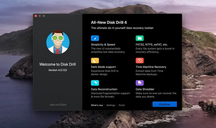 لقطة شاشة لتطبيق Disk Drill Enterprise 6.3.2329 – تطبيق لاستعادة البيانات وحمايتها