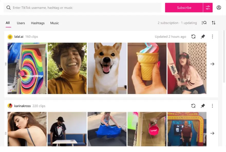 لقطة شاشة لتطبيق 4K Tokkit 26.0 – طريقة سهلة لتنزيل كل شيء من TikTok