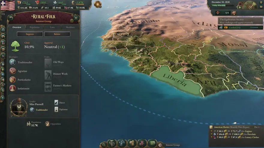 لقطة شاشة لتطبيق Victoria 3 1.13.9 – لعبة استراتيجية تاريخية