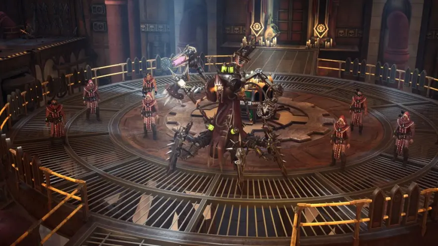 لقطة شاشة لتطبيق Warhammer 40,000: Rogue Trader 1.6.1.166 – لعبة آر بي جي كلاسيكية غنية بالقصة