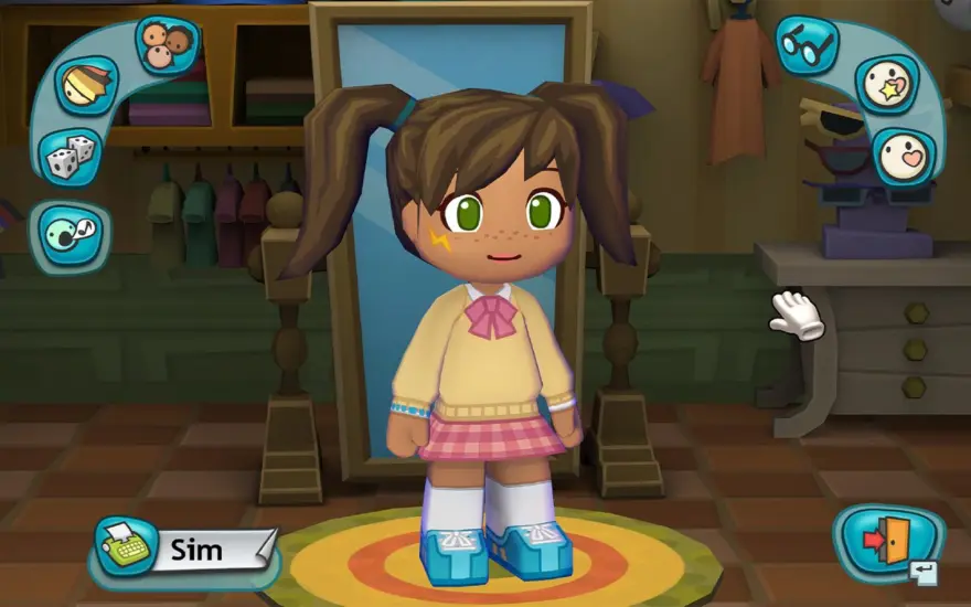 لقطة شاشة لتطبيق MySims 1.4 – Create & decorate in MySims!