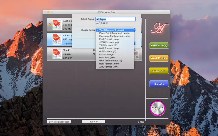 لقطة شاشة لتطبيق PDF & Document Converter 6.3.1 – محول المستندات