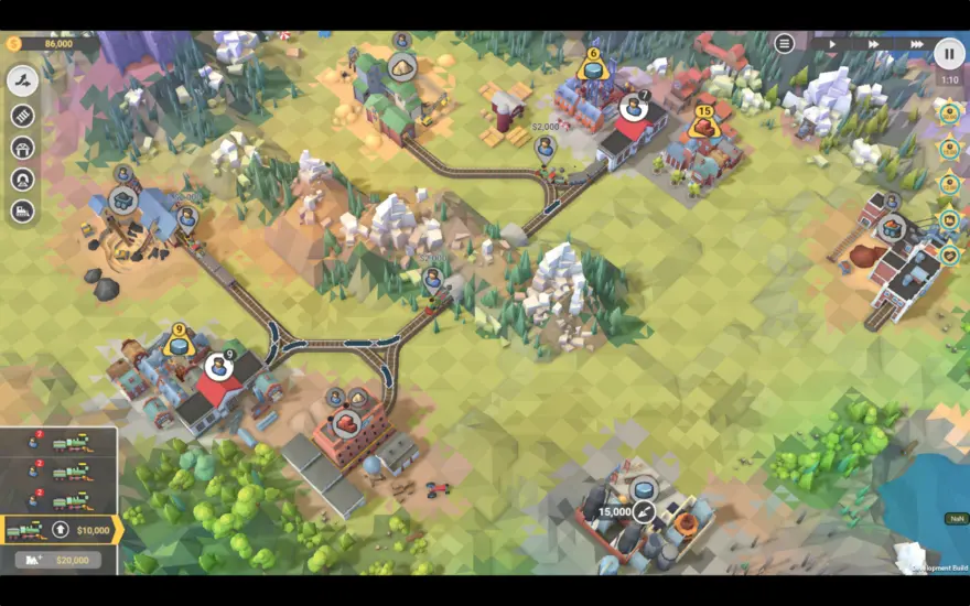 لقطة شاشة لتطبيق Train Valley 2 1.9.4 – Single player Trains Simulation Game