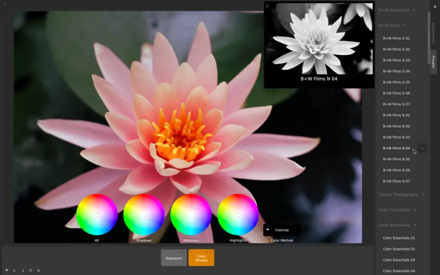 لقطة شاشة لتطبيق CameraBag Photo 2026.1 – Apply filters and effects to photos
