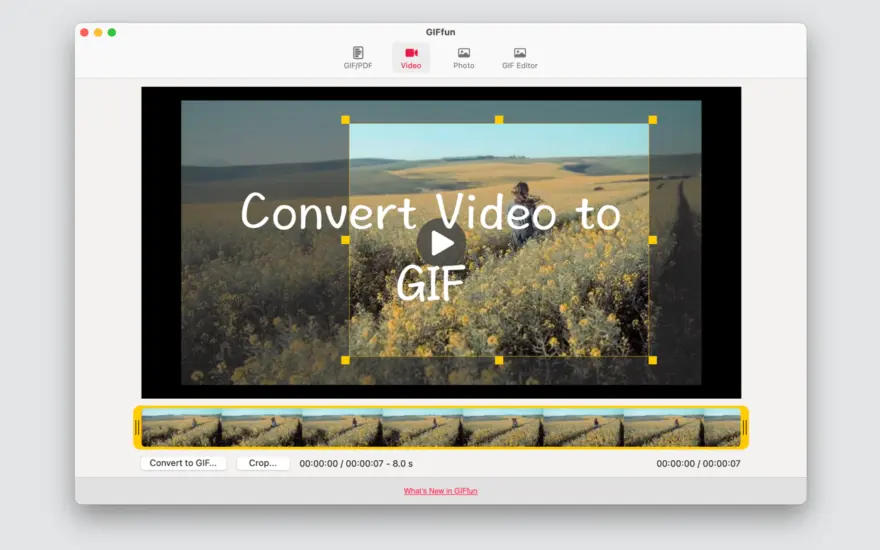 لقطة شاشة لتطبيق GIFfun 10.8.22 – GIF tools for GIF lovers