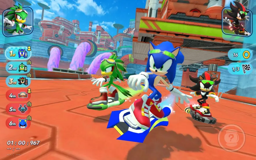 لقطة شاشة لتطبيق Sonic Racing 2.13.1 – سباق السرعة الفائقة