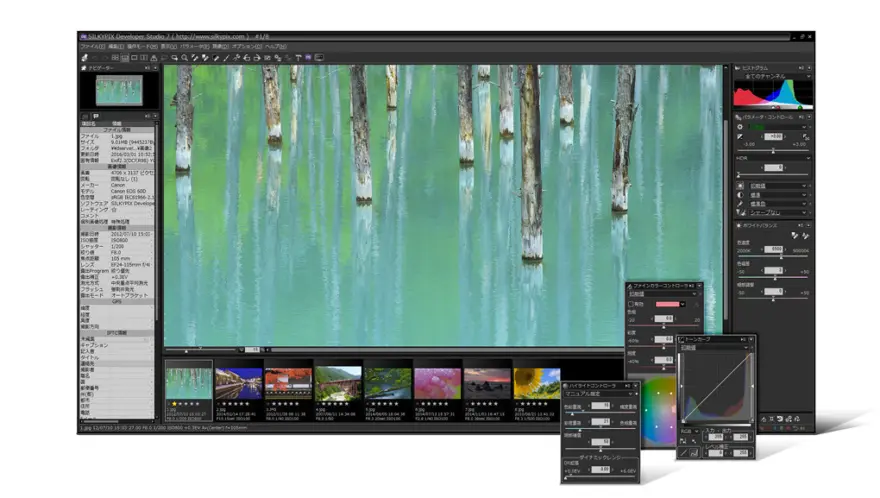 لقطة شاشة لتطبيق SILKYPIX Developer Studio Pro 11.0.18.0 – تصحيح الصور الخام