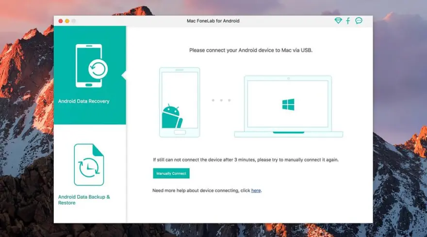 لقطة شاشة لتطبيق FoneLab for Android 5.0.62 – Recover Android Files in a Safe and Easy Way