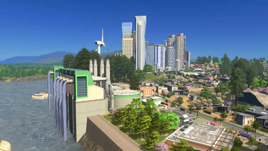 لقطة شاشة لتطبيق Cities: Skylines Include All DLCs 1.21.1-f9 – لعبة محاكاة المدينة الحديثة