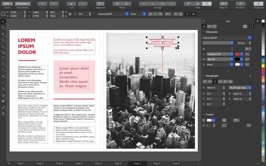 لقطة شاشة لتطبيق CorelDRAW 2026 27.0.0.121 – Graphic design software for vector illustration