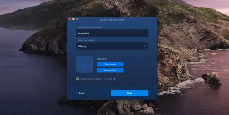 لقطة شاشة لتطبيق Coherence X 5.1.3 – Create and edit apps for websites