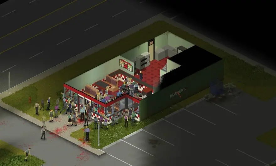 لقطة شاشة لتطبيق Project Zomboid Early Access 42.20.4 – Open World Survival Zombies Game