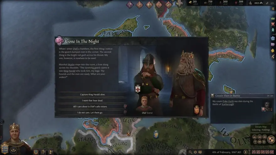لقطة شاشة لتطبيق Crusader Kings III 1.19.0.6 – استراتيجية العصور الوسطى واللعبة التاريخية
