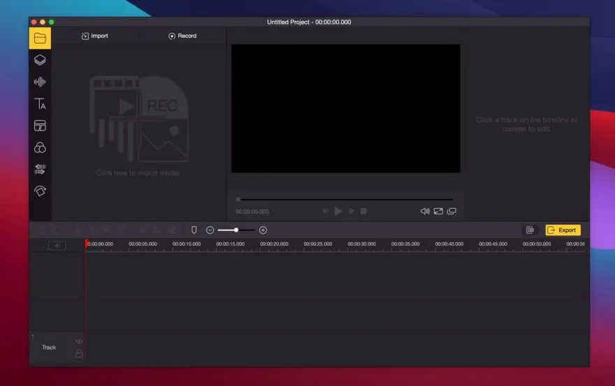 لقطة شاشة لتطبيق AceMovi Video Editor 5.8.0.34 – تحرير الفيديو بسهولة لإطلاق العنان للخيال