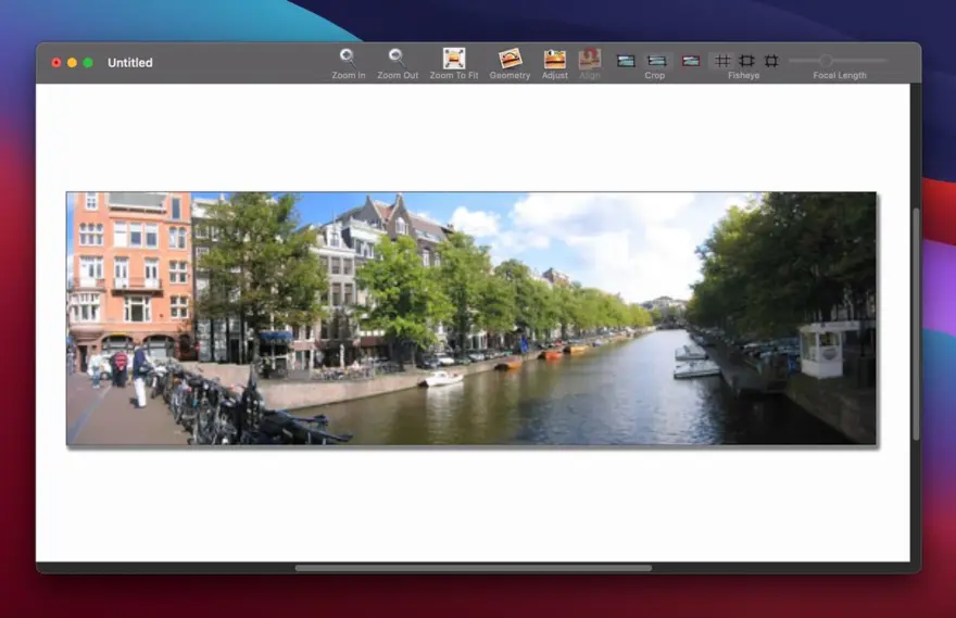 لقطة شاشة لتطبيق DoubleTake 2.7.9 – Stitch photos perfectly, with simple drag and drop