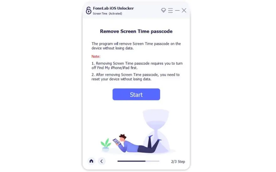 لقطة شاشة لتطبيق FoneLab iOS Unlocker 1.0.76 – امسح قفل أجهزة iOS بسهولة