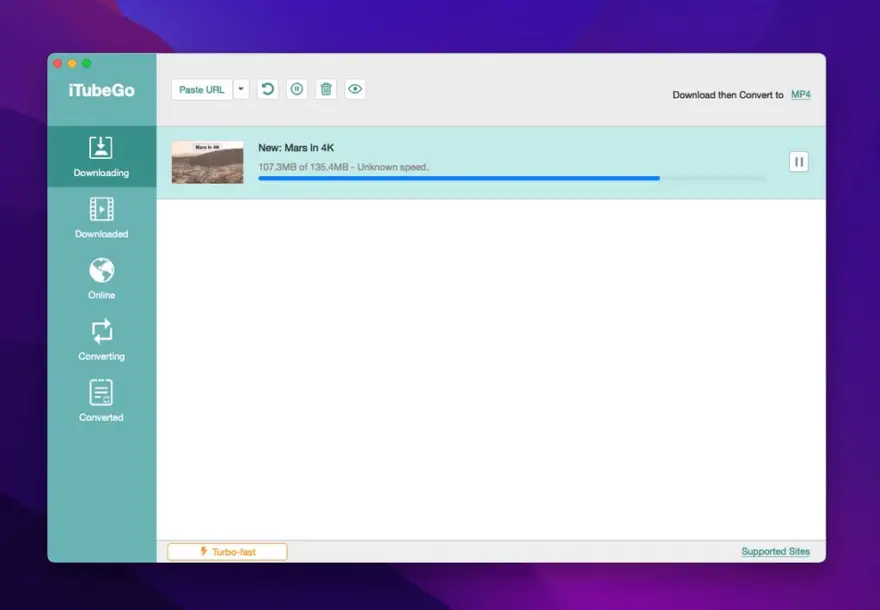 لقطة شاشة لتطبيق iTubeGo YouTube Downloader 10.15.0 – تنزيل ومحول ومحرر الصوت والفيديو
