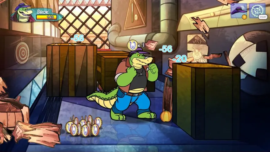 لقطة شاشة لتطبيق Brok the Investigator 1.5.6 – لعبة المغامرة “أشر وانقر”.