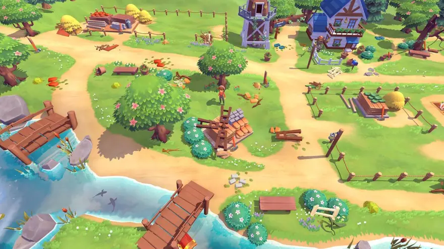 لقطة شاشة لتطبيق Big Farm Story 1.13.15686 – لعبة الزراعة للاعب واحد