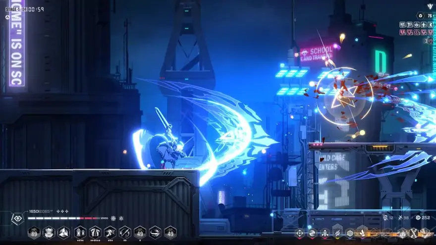 لقطة شاشة لتطبيق BlazBlue Entropy Effect 1.1.1.145102 – لعبة الحركة القتالية الفنية والرائعة