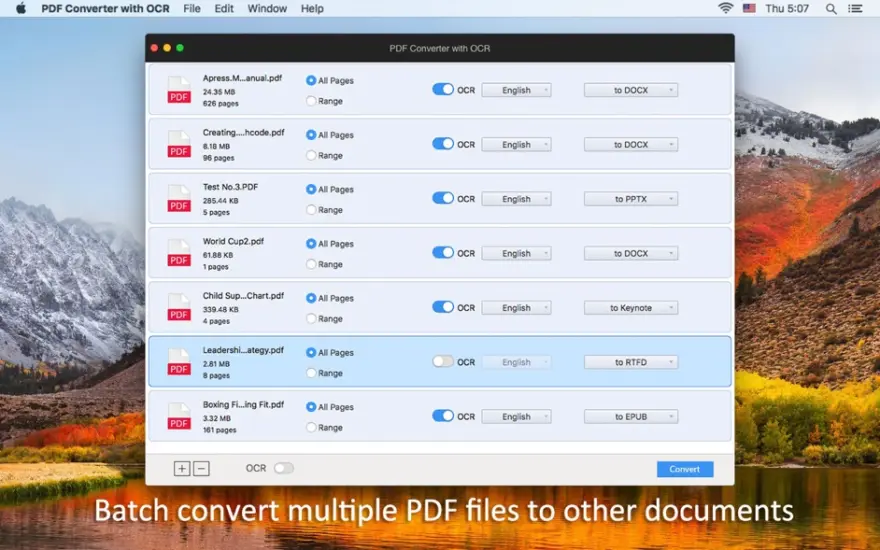لقطة شاشة لتطبيق PDF Converter with OCR 7.2.0 – احصل على محتويات من ملفات PDF والصور وملفات PDF الأصلية الممسوحة ضوئيًا