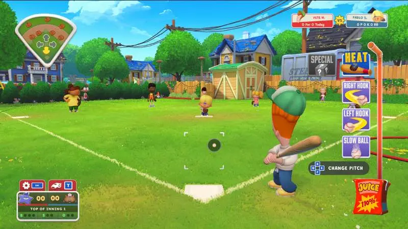 لقطة شاشة لتطبيق Backyard Baseball 1.0.9.6 – لعبة البيسبول الكلاسيكية على غرار الممرات