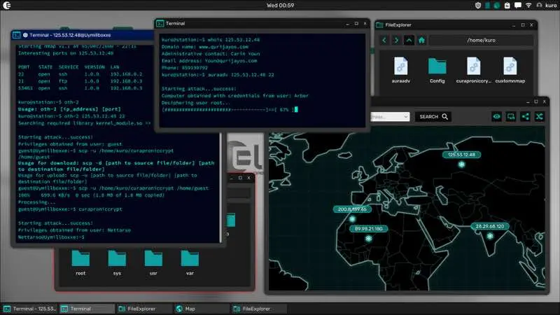 لقطة شاشة لتطبيق Grey Hack 0.9.6774 Early Access – لعبة محاكاة القرصنة