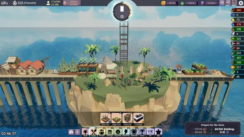 لقطة شاشة لتطبيق Stormbridge 0.85.4m – City Builder & Tower Defense Game