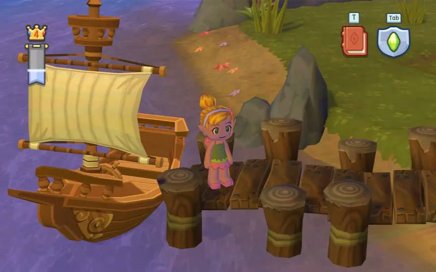 لقطة شاشة لتطبيق MySims Kingdom 1.6 – Explore the MySims Kingdom