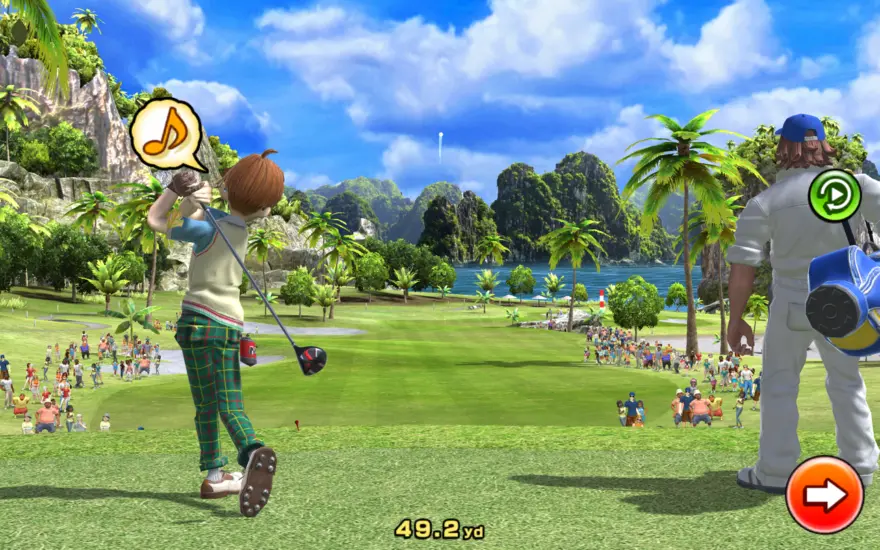 لقطة شاشة لتطبيق Easy Come Easy Golf 1.9.11 – The Ultimate Team Golf Game