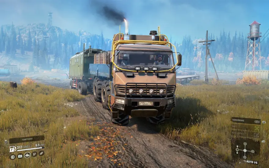 لقطة شاشة لتطبيق SnowRunner 39.0 – Get ready for the next-generation off-road experience