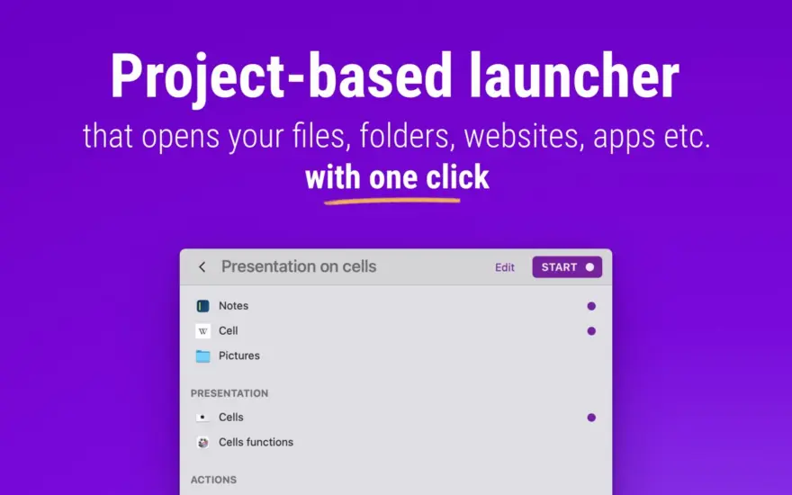 لقطة شاشة لتطبيق Workspaces 2.3 – Organize your work