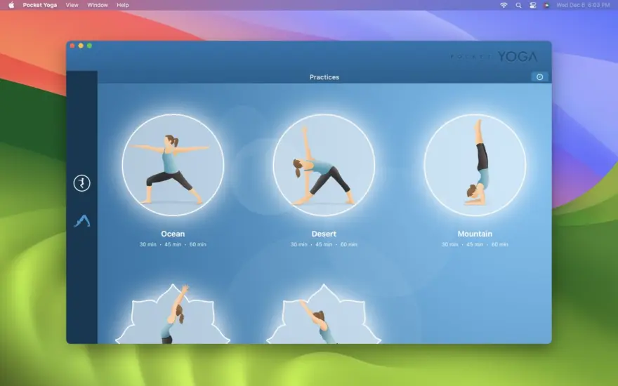 لقطة شاشة لتطبيق Pocket Yoga 18.1.0 – Yoga class sequencing tool