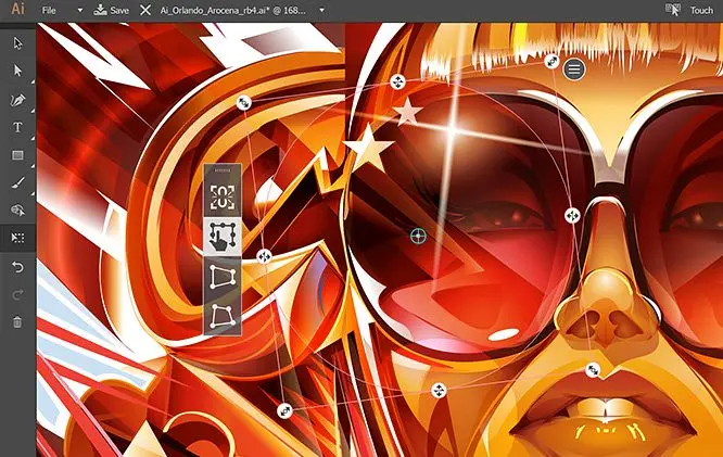 لقطة شاشة لتطبيق Adobe Illustrator 2026 30.0 – Professional vector graphics tool for Web and print