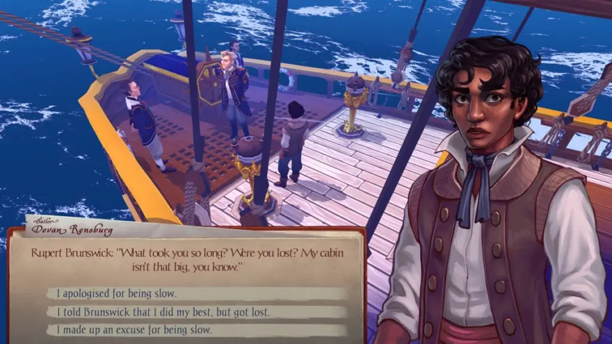 لقطة شاشة لتطبيق Herald: An Interactive Period Drama 2.0.4.rc1 – A choice-driven adventure game