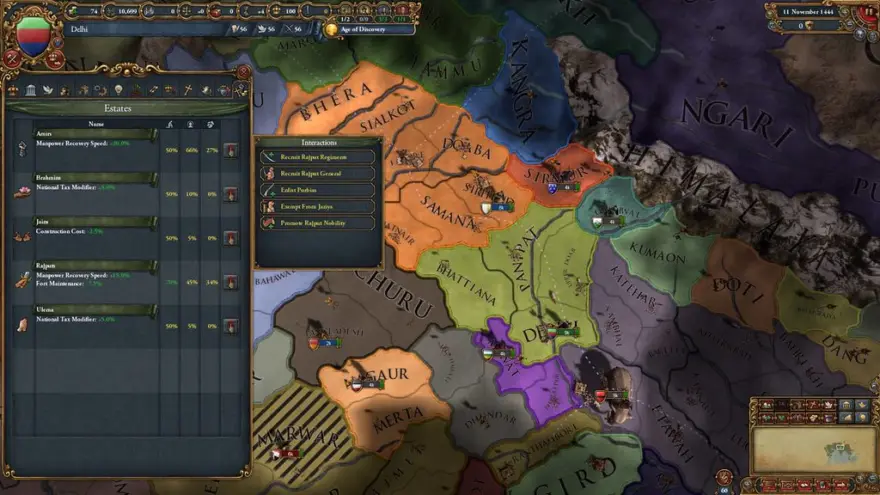 لقطة شاشة لتطبيق Europa Universalis IV 1.37.5.2 – Historical, Strategy & Simulation Game