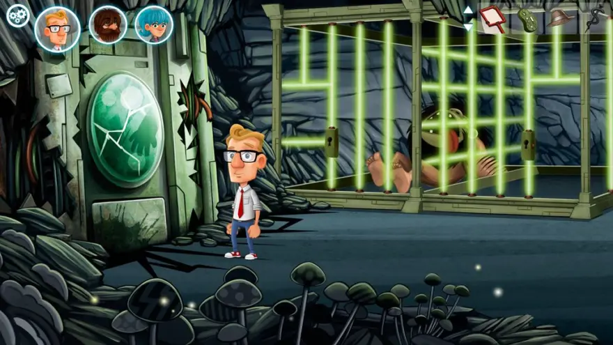 لقطة شاشة لتطبيق Justin Wack and the Big Time Hack 4.0.0 – 2D Point & Click Adventure Game