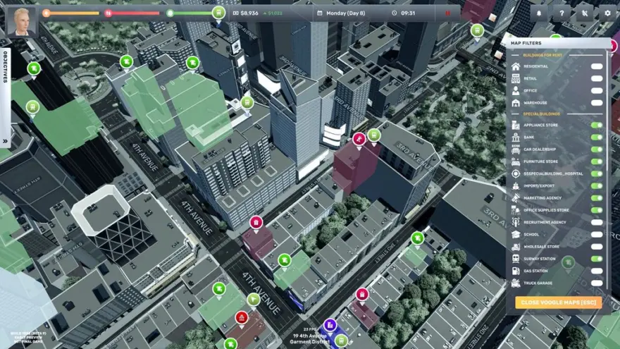 لقطة شاشة لتطبيق Big Ambitions 1.0.3674 – A revolutionary role-playing business sim