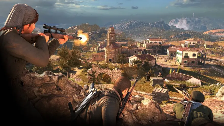 لقطة شاشة لتطبيق Sniper Elite 4 1.2.2 – Sniper Shooter Game [ARM ONLY]
