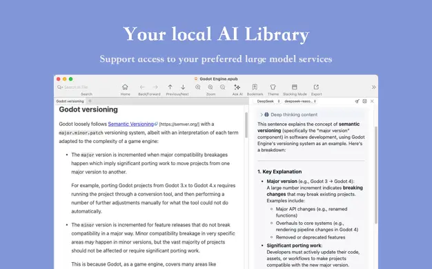 لقطة شاشة لتطبيق GM EPUB Reader 3.0.2 – Support EPUB to PDF