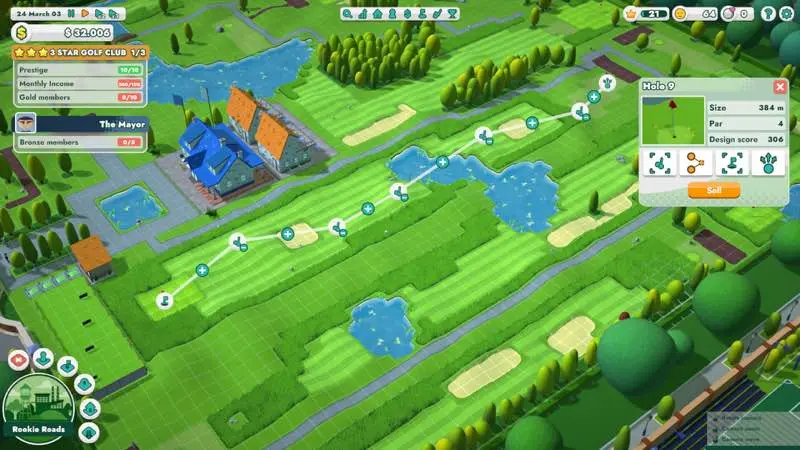 لقطة شاشة لتطبيق Under Par Golf Architect 1.1.12 – Golf Simulation Game