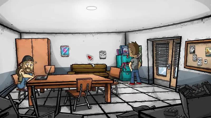 لقطة شاشة لتطبيق Randals Tuesday 2025.12.04 – 2D Point & Click Adventure Game