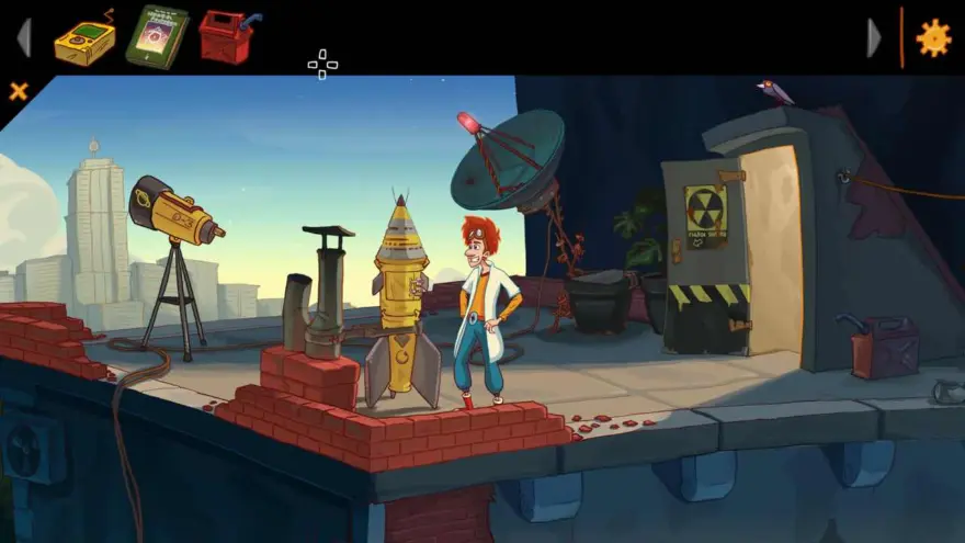 لقطة شاشة لتطبيق Elroy and the Aliens 1.2.2 – Point & Click Puzzle Adventure Game