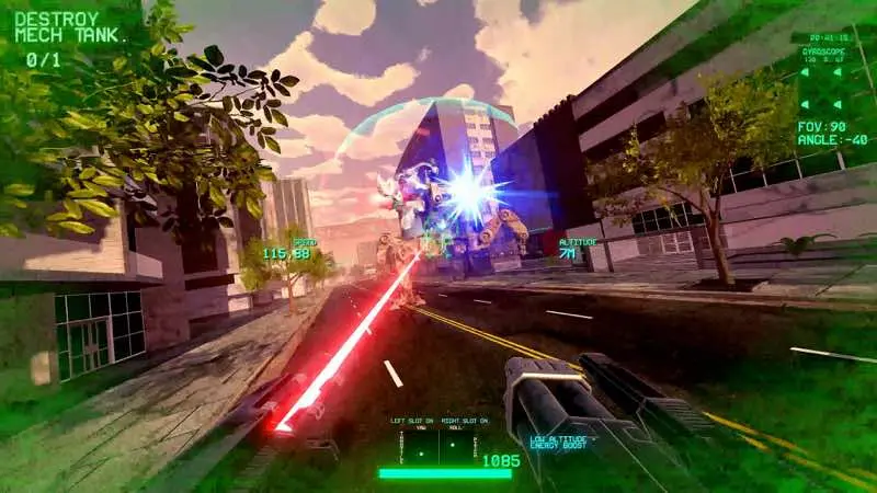 لقطة شاشة لتطبيق Firehawk FPV Fighter 2026.01.14 – Drones Simulation, Racing & Shooter Game